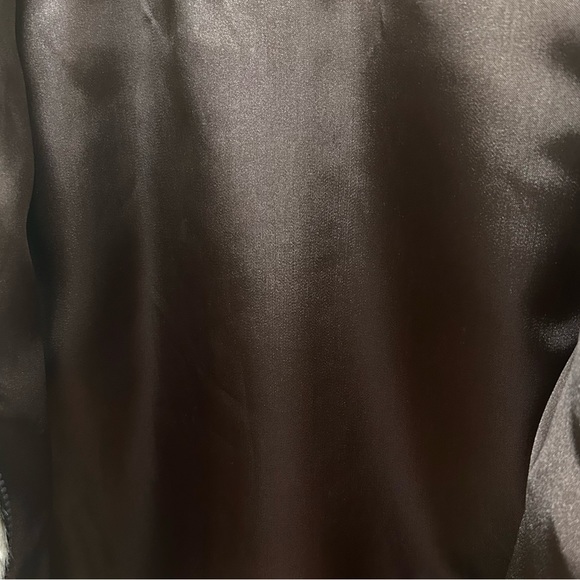 â˘Never Worn⢠Faux Fur Full Zip Vest Jacket with Stand Collar/Pockets (S-M) - Picture 7 of 15